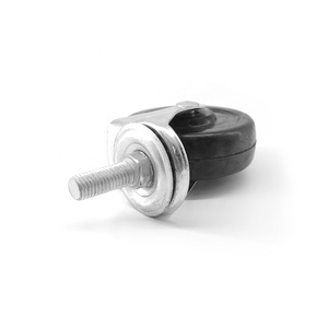 Đồ nội thất bánh M8-50 ren STEM xoay bánh vít bánh mà không cần phanh cho t khe cắm khung hồ sơ bệnh viện giỏ hàng #7178 - Product Image 2