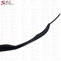 Spoiler avant en fibre de carbone style ED SPC 2015-2021 pour Benz W205, spoiler bas de pare-chocs en fibre de carbone pour W205 C63