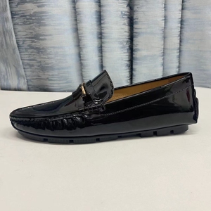 Mocasines Elegantes de Cuero Genuino para Hombre, Diseño Casual con Hebilla Plana, Zapatos Cómodos para Oficina y Ocio, Mocasines para Caballero - Product Image 1