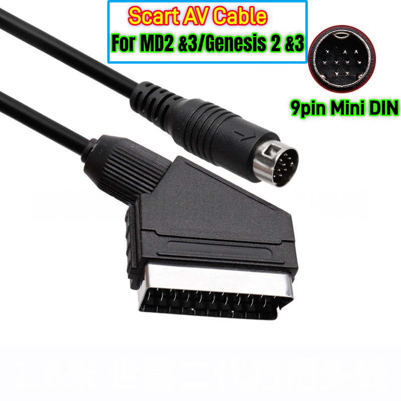 สำหรับ Sega MD2 MD3---- สีดำ