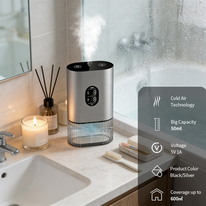 Fonctionnement silencieux, bouteille de 50 ml, sans eau, couvre jusqu'à <span class=keywords><strong>600</strong></span> m² Diffuseur intelligent à brancher sur prise murale pour la maison, le bureau et le spa - Product Image 4