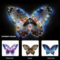 Jouet drone papillon volant bionique télécommandé Jinzhuang 2.4G avec lumières LED pour le plaisir en intérieur et en extérieur