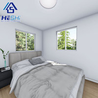 Maison extensible en conteneur de luxe mobile préfabriquée de 30 pieds et 20 pieds, villa préfabriquée de 5 chambres à coucher, maison portable