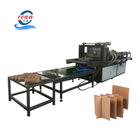 Machine automatique d'assemblage de cartons, machine à rainurer les cloisons en carton ondulé