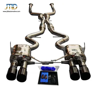 JTLD Performance Stainless Steel Full Set Valvetronic Exhaust System For BMW E90 E92 M3 Exhaust