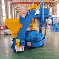 Mélangeur de béton planétaire 15KW GRC UHPC 330L avec trémie élévatrice pour la production de béton préfabriqué, UHPC et céramique réfractaire