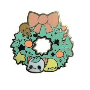 Nhà Máy Tùy Chỉnh Chất Lượng Cao Mạ Kim Loại Cứng Ve Áo Pins Dễ Thương <span class=keywords><strong>Fox</strong></span> Lụa Màn Hình In Men <span class=keywords><strong>Pin</strong></span> - Product Image 2