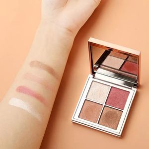 Sombra de Ojos Vegana de Larga Duración, Resistente al Agua, con Brillo, Color Marrón Oscuro y <span class=keywords><strong>Dorado</strong></span> Rosa, de Alta Calidad, con Logotipo Personalizado de Marca Privada - Product Image 6