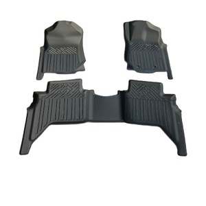 Alfombra de TPE 2024, alfombrilla para pie, accesorios para coche, revestimiento de suelo de coche de una sola capa, alfombrillas 3D para coche para BT50 Ranger T9 - Product Image 1