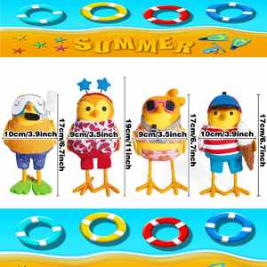 Wholesale High Quality Handmade Bird Ears <b>Decoration</b> <b>Summer</b> Party Desktop Hangings Felt <b>Decoration</b> Party Dedicated - Product Image 3