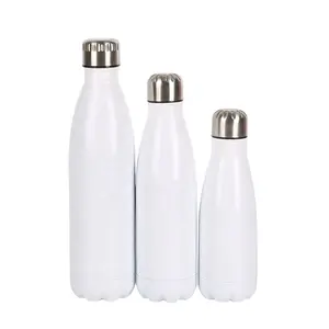 도매 스테인레스 스틸 진공 작은 콜라 병 용량 750, 350ML, 500ML