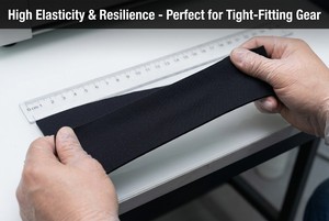 Matériau en tissu mousse double face thermocollé pour gaine amincissante de sudation et de compression - Product Image 2