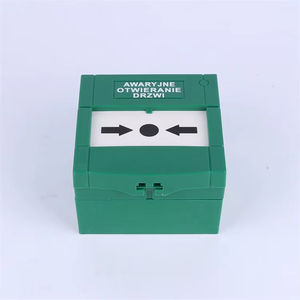 ปุ่มแจ้งเตือนไฟไหม้กระจกไฟแบบจุดคงที่ในห้างสรรพสินค้าสีที่กำหนดเองกันน้ำปุ่มทางออกฉุกเฉินรับประกันความปลอดภัย - Product Image 2