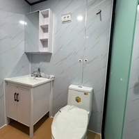 Maison conteneur extensible sur mesure de 40 pieds avec 3 chambres, mobile, portable et pliable, pour l'exportation