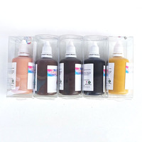 Vente en gros de colorants liquides pour lèvres de 50 ml, pigments liquides cosmétiques pour gloss et rouge à lèvres, pâte colorante pour lèvres soluble dans l'huile