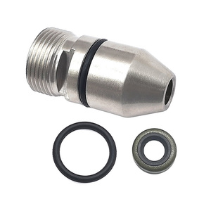 Kit de boîtier d'engrenage de compteur de vitesse TH350 Bullet, manchon de compteur de vitesse en acier avec joint torique et joint d'étanchéité métallique, pour réparer les fuites de fluide de transmission - Product Image 3