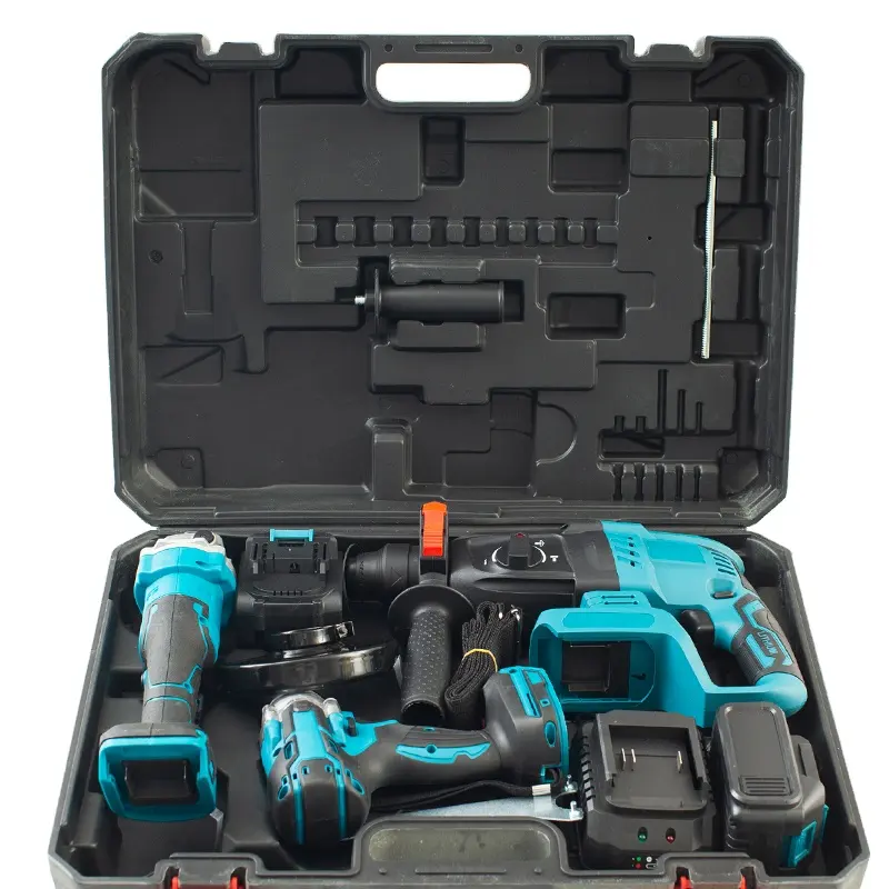 OEM Portable Hand Tools Power Tools Electric Cordless Tool Kit Set With Good Quality