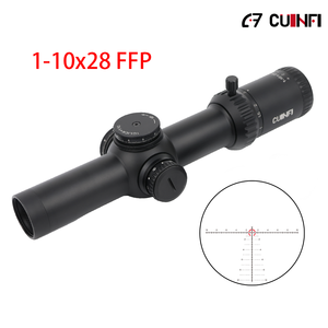 Cannocchiale da Caccia OEM 1-10x28 FFP con Vetro ED, Tubo da 34MM, <span class=keywords><strong>IR</strong></span> Zero Stop, per Visione Ampia e Acquisizione Rapida del Bersaglio - Product Image 1