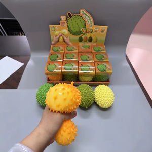 Pelota Blanda de Durián al por Mayor de Fábrica, Juguete Antiestrés de Rebote Lento con Forma de Fruta Simulada, Regalo para Niños y Adultos en Fiestas - Product Image 5