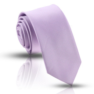 Corbata de seda a rayas a cuadros sólidos, <span class=keywords><strong>corbatas</strong></span> púrpuras claras ajustadas de 6cm para hombre, <span class=keywords><strong>corbatas</strong></span> de poliéster, <span class=keywords><strong>corbatas</strong></span> gravatas para fiesta, boda, corbata al por mayor - Product Image 6