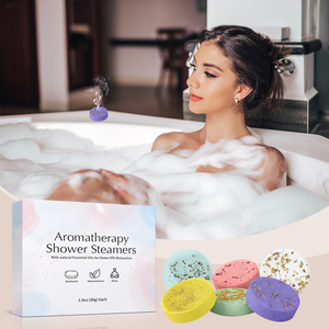 Bombas de Ducha Aromáticas Veganas Orgánicas de Larga Duración al por Mayor con Aceites Esenciales para Mujeres y Hombres - Product Image 4