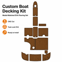 Kit de revêtement de pont marin en mousse EVA personnalisée, tapis de pont de bateau, tapis de cockpit, plateformes de bain, revêtement de sol marin pour bateau avec adhésif