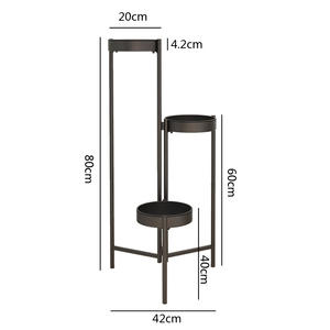 Présentoir à fleurs étagère décoration salon multicouche <span class=keywords><strong>haut</strong></span> de gamme rond support à fleurs pour décoration de mariage - Product Image 6
