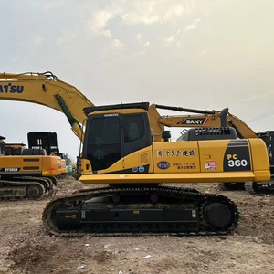 รถขุดตีนตะขาบ Komatsu PC360 มือสอง ราคาถูก น้ำหนักใช้งาน 36 ตัน สำหรับงานก่อสร้างและเหมืองแร่ รถขุดมือสอง มาตรฐาน CE/EPA พร้อมขาย - Product Image 1