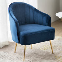 Canapé or velours tissu luxe nordique métal bureau hôtel chaise moderne maison canapé sectionnel ensemble meubles canapés salon