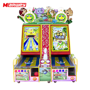 Indoor Sport Arcade Video Games Electronic Professional Coin Operated Bowling Machine Manufacturer