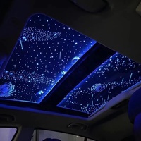 Rénovation plafond haut étoile galaxie voiture toit ouvrant ciel étoilé Film décoration voiture intérieur Kit lumière adapté pour Toyota Corolla