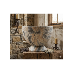 Pots de fleurs en fibre de verre de qualité supérieure, pots de jardin durables, légers, écologiques, peinture résistante aux UV - Product Image 1