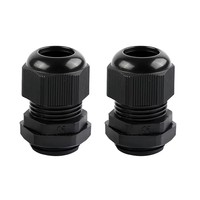 Passe-câble étanche en plastique ABS, filetage métrique M20 M32 M40, connecteur de conduit flexible pour applications électriques