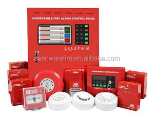 AW-FP100 어드레스로 화재 경보 패널 시스템 컴퓨터 연결 큰 프로젝트 - Product Image 2