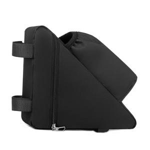 Nueva bolsa triangular para bicicleta, 1L, portátil, de montaje frontal con cremallera, para accesorios de ciclismo de montaña. - Product Image 3