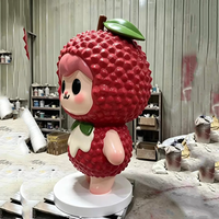Figurine de collection en résine, style antique et moderne, représentant des fruits, des animaux, des personnages d'amour, des dessins animés, des personnages IP, des poupées réalistes et des mascottes, pour présentation
