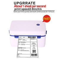 Impresora Térmica de Alta Velocidad OEM, USB+Wifi, Impresora de Etiquetas de Envío 4x6, Impresora de Escritorio sin Tinta para Etiquetas de Dirección y Albaranes