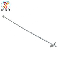 Accessoires de ligne électrique Vis de terre Helix Pole Anchor Rod