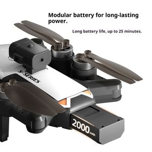 New Brushless Motor S2S Drone Dual Lens Optical Flow Positioning Long Endurance Aerial Photography Remote Control 4K 800m 6-Axis - Product Image 3