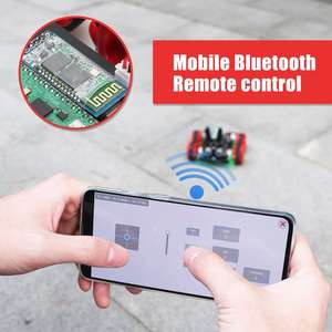 संगत <span class=keywords><strong>Arduino</strong></span> शैक्षिक कार पिको मैचमंड व्हील ट्रैकिंग ब्लूटूथ कार किट - Product Image 3