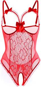 Lingerie pour femme Lingerie une pièce Teddy Lingerie Sexy Body Dentelle <span class=keywords><strong>Nuisette</strong></span> - Product Image 5