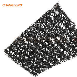 Лидер продаж, пластиковый геомат, биоразлагаемый эрозионный коврик, HDPE, 3D плоские зеленые крыши, Юрта, вентилируемая кровельная подложка, геосинтетика - Product Image 1