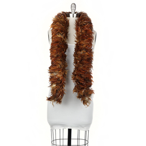 Écharpe naturelle Châle Coque Poulet Coq Plume <span class=keywords><strong>Boa</strong></span> pour Femmes Carnaval Halloween Fête Décor Vêtements Costume Danse Accessoire - Product Image 1