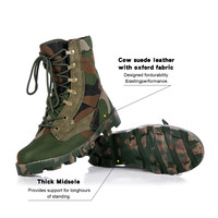 Bottes tactiques durables en gros en stock, semelle Panama, hauteur cheville, bottes du désert, fermeture éclair et lacets, maille respirante pour la randonnée estivale et hivernale