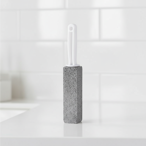 Cepillo de Piedra Pómez con Mango Largo y Fuerte Desincrustante para Limpieza sin Ángulos Muertos, Eliminación de Manchas de Orina y Suciedad Amarilla - Product Image 1