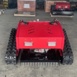 Tondeuse robot télécommandée tout-terrain à essence pour vergers avec déchiquetage latéral - Petit désherbeur - Garantie 1 an - Product Image 5