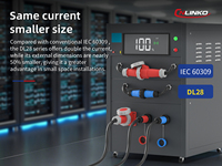 Connecteurs rapides étanches Cnlinko série DL28 2 3 4 5 broches IP68 50A, connecteurs circulaires OEM ODM pour aviation, alimentation, LED