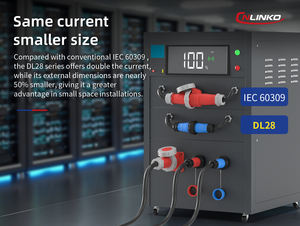 Connecteurs rapides étanches Cnlinko série DL28 2 3 4 5 broches IP68 50A, connecteurs circulaires OEM ODM pour aviation, alimentation, LED - Product Image 2