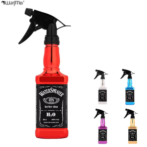 Flacone spray per capelli Wanmei in plastica PET galvanizzata, con nebulizzazione fine, per saloni di parrucchieri, stile retrò - Product Image 1