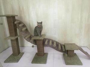 Multi MDF Plate Artificial Tree <strong>Cat</strong> Private Label Long Pet <strong>Cat</strong> <strong>Wall</strong> <strong>Shelves</strong> - Product Image 5